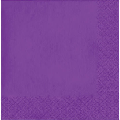 Amethyst Purple Luncheon Napkins 2-Ply 600 ct