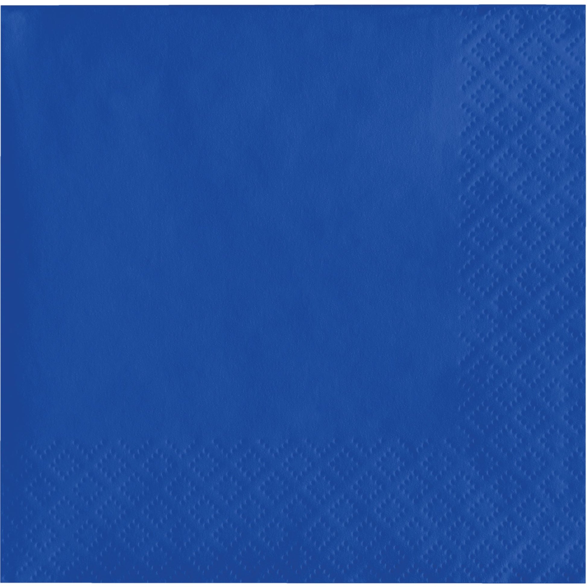 Cobalt Blue 2-Ply Beverage Napkins 1200 ct