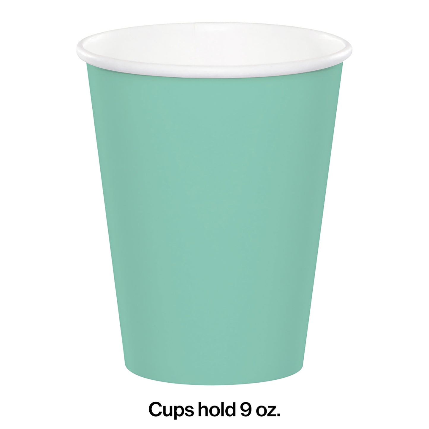 Value Friendly Fresh Mint Green 9 oz Hot & Cold Cups 96 ct