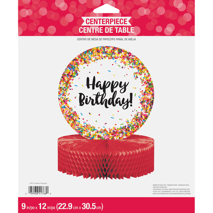 Confetti Sprinkles Centerpieces 6 ct