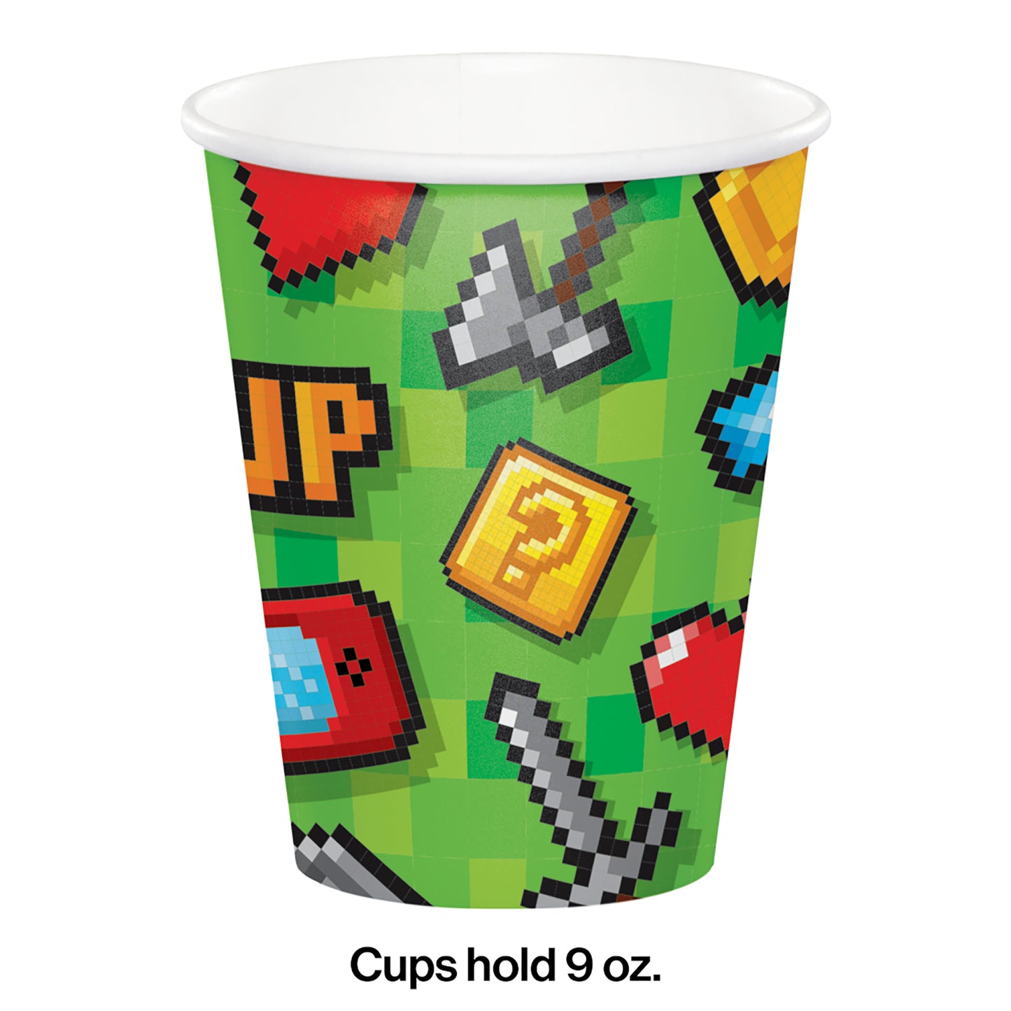 Video Games Party 9 oz Cups 96 ct