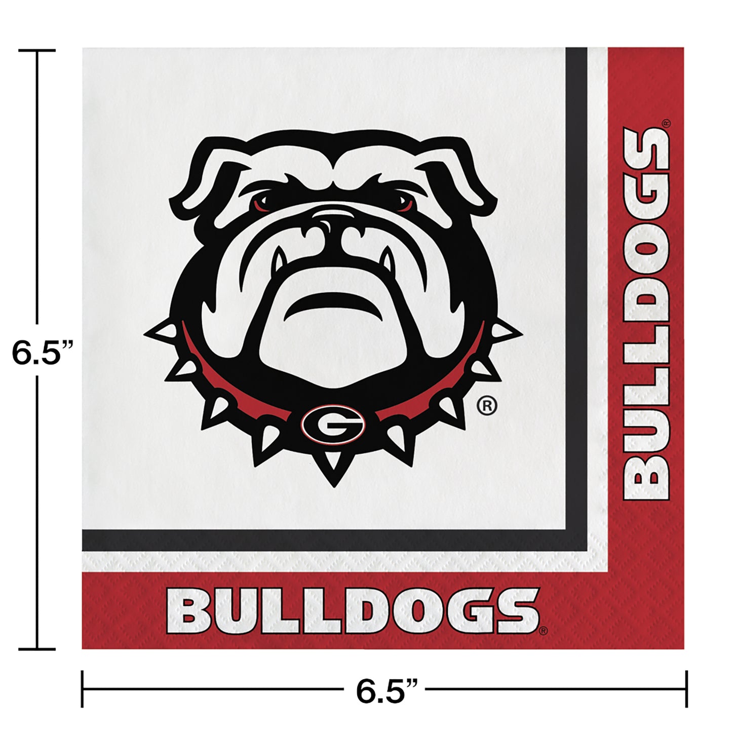 University of Georgia Luncheon Napkins 240 ct