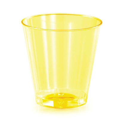 2 oz Assorted Color Plastic Shot Glasses 192 ct