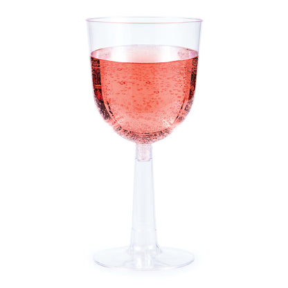 12 oz Plastic Wine Glasses 48 ct