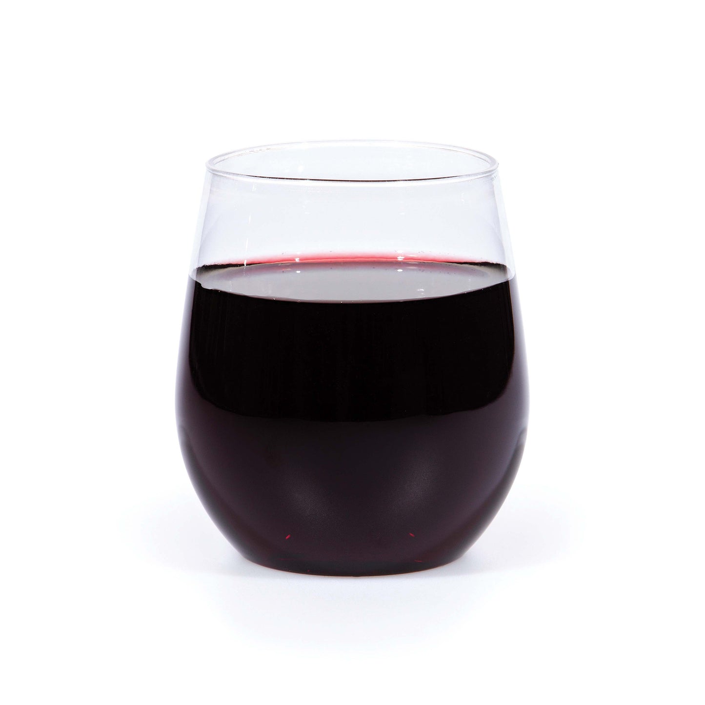 14 oz Plastic Stemless Wine Glasses 24 ct