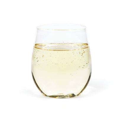 14 oz Plastic Stemless Wine Glasses 24 ct
