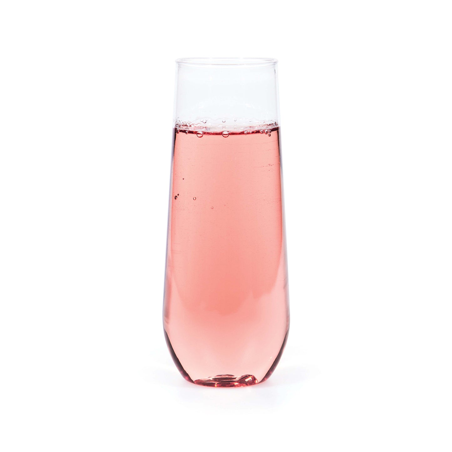 9 oz Plastic Stemless Champagne Flutes 24 ct