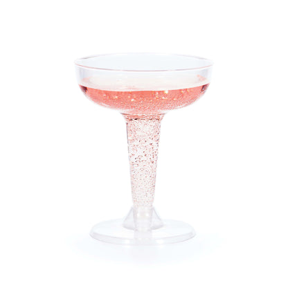 4 oz Plastic Champagne Coupes 54 ct