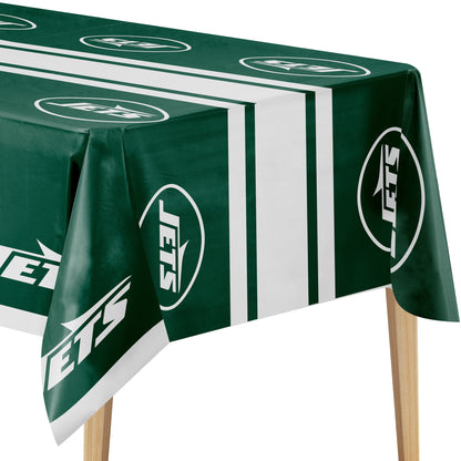 Officially Licensed New York Jets NFL Football Tablecloths 12 ct Bulk