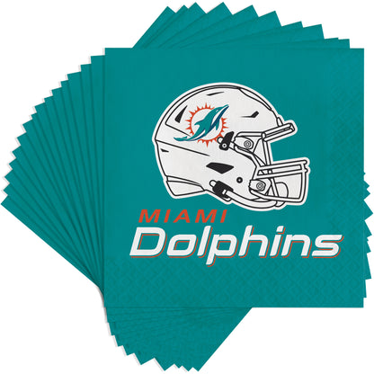 Miami Dolphins Luncheon Napkins 192 ct