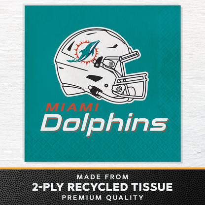 Miami Dolphins Luncheon Napkins 192 ct