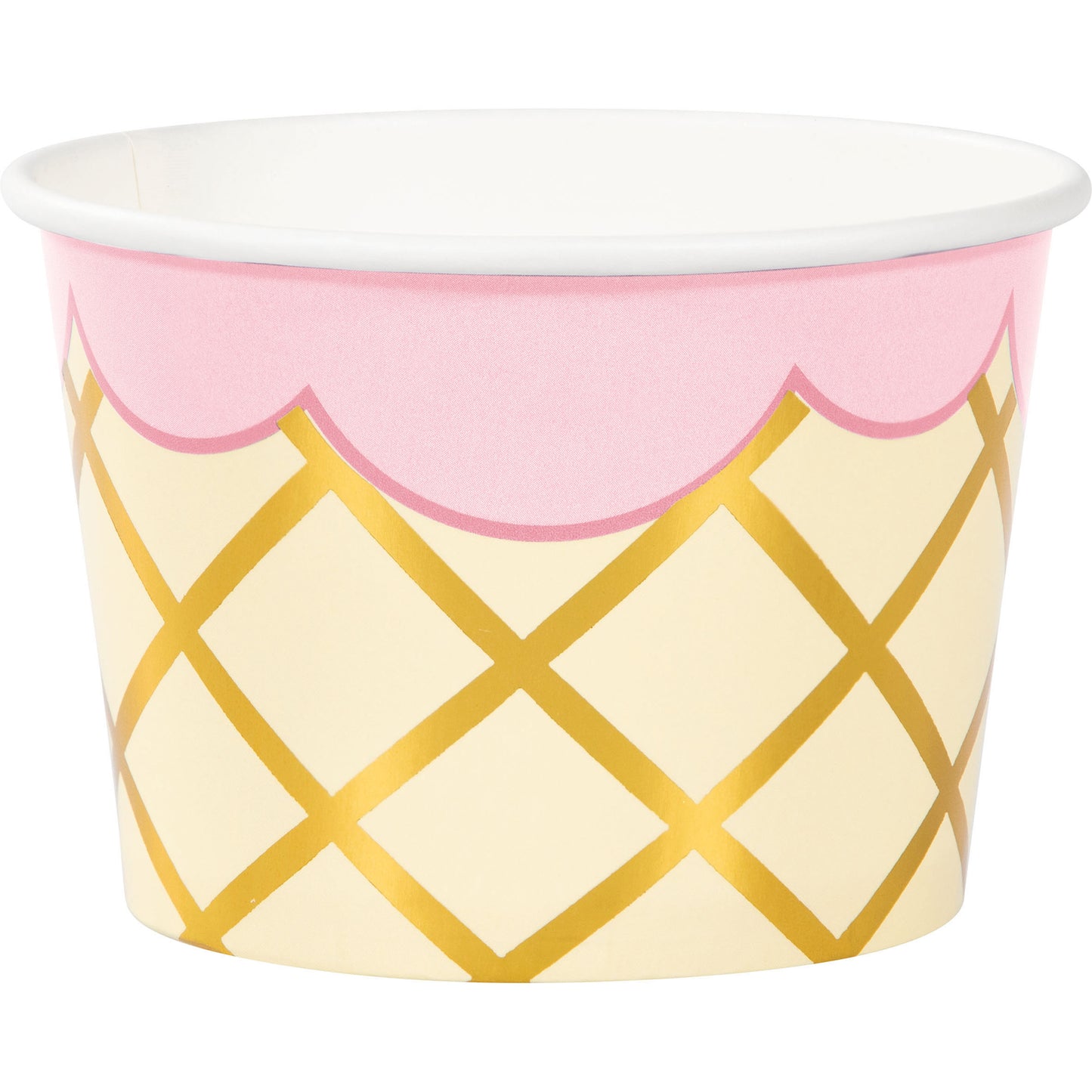 Ice Cream Party Treat Cups with Spoons 96 ct