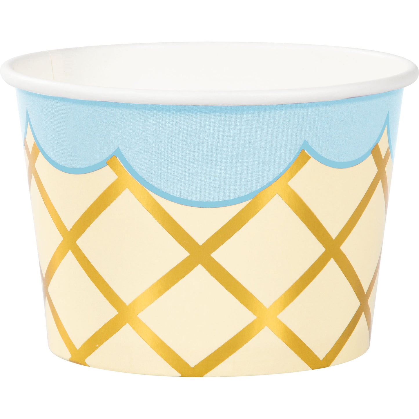 Ice Cream Party Treat Cups with Spoons 96 ct