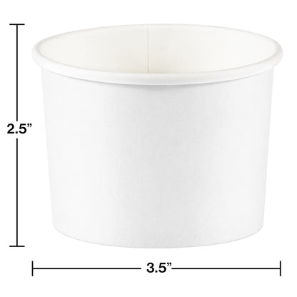 White Treat Cups 96 ct