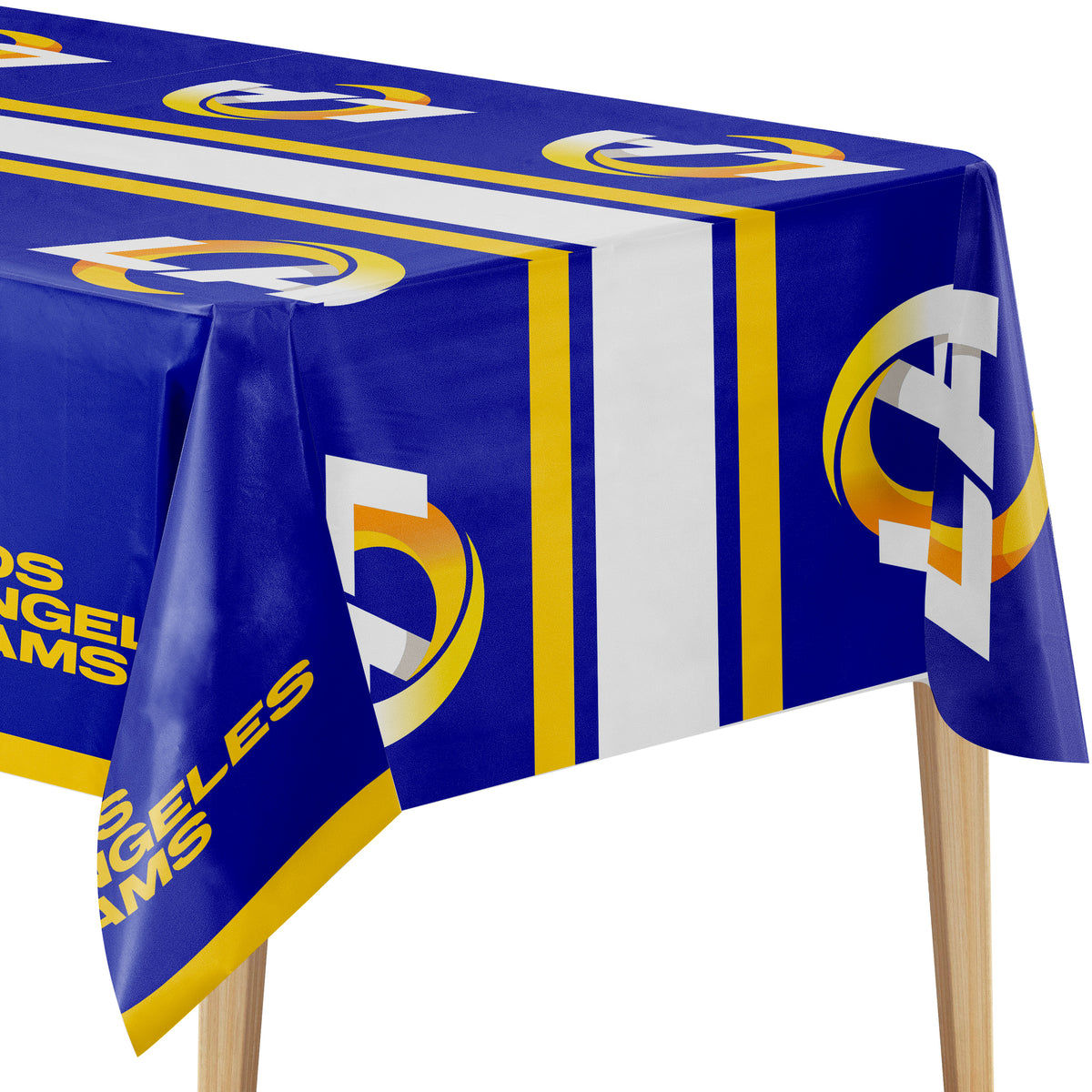 Officially Licensed Los Angeles Rams NFL Football Tablecloths 12 ct Bulk