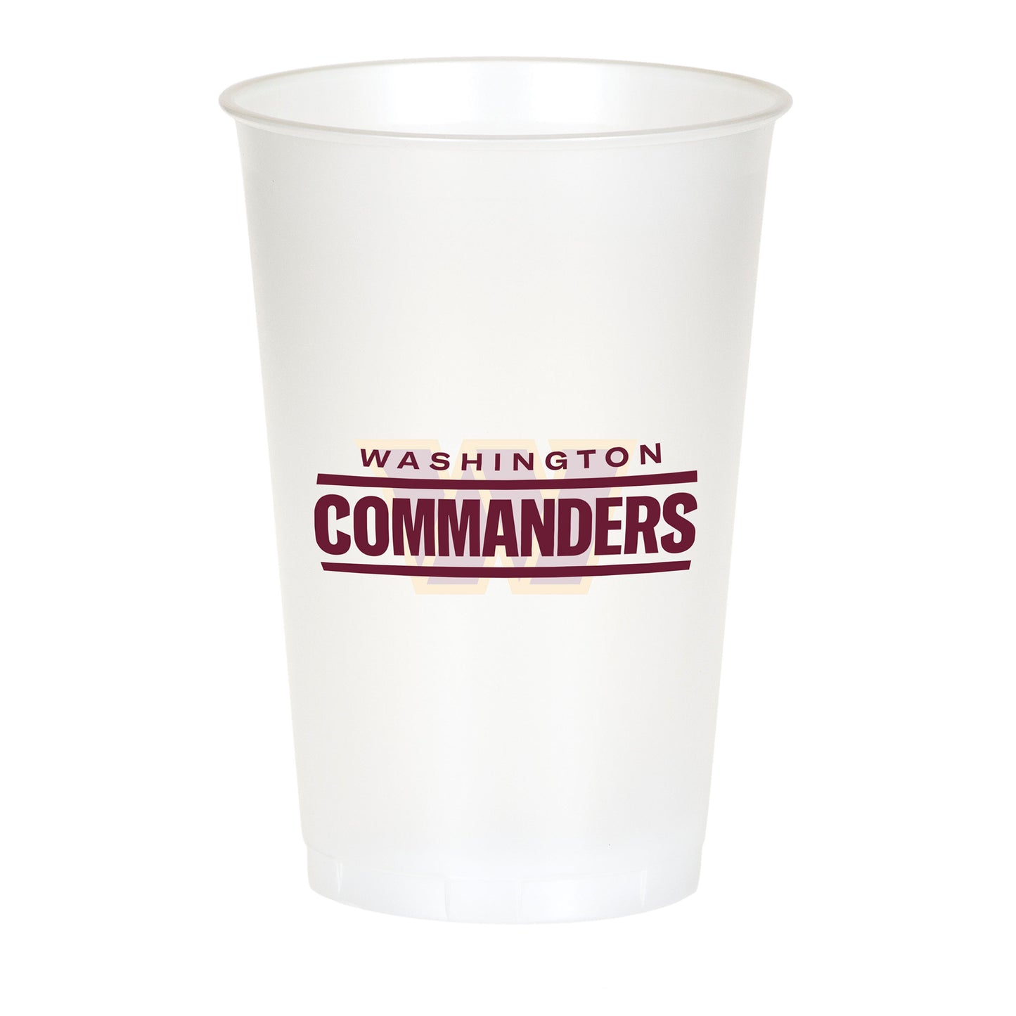 Washington Commanders Plastic Cups 96 ct