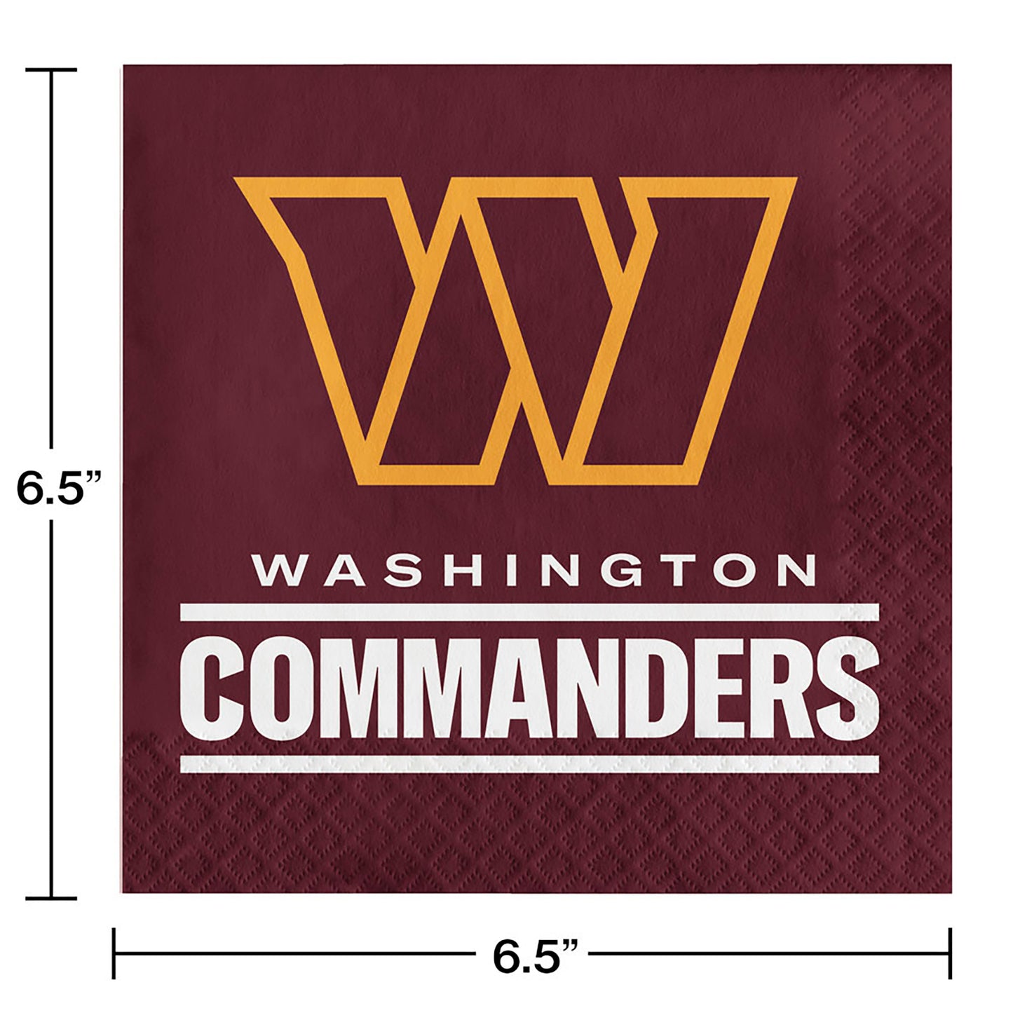 Washington Commanders Napkins 192 ct