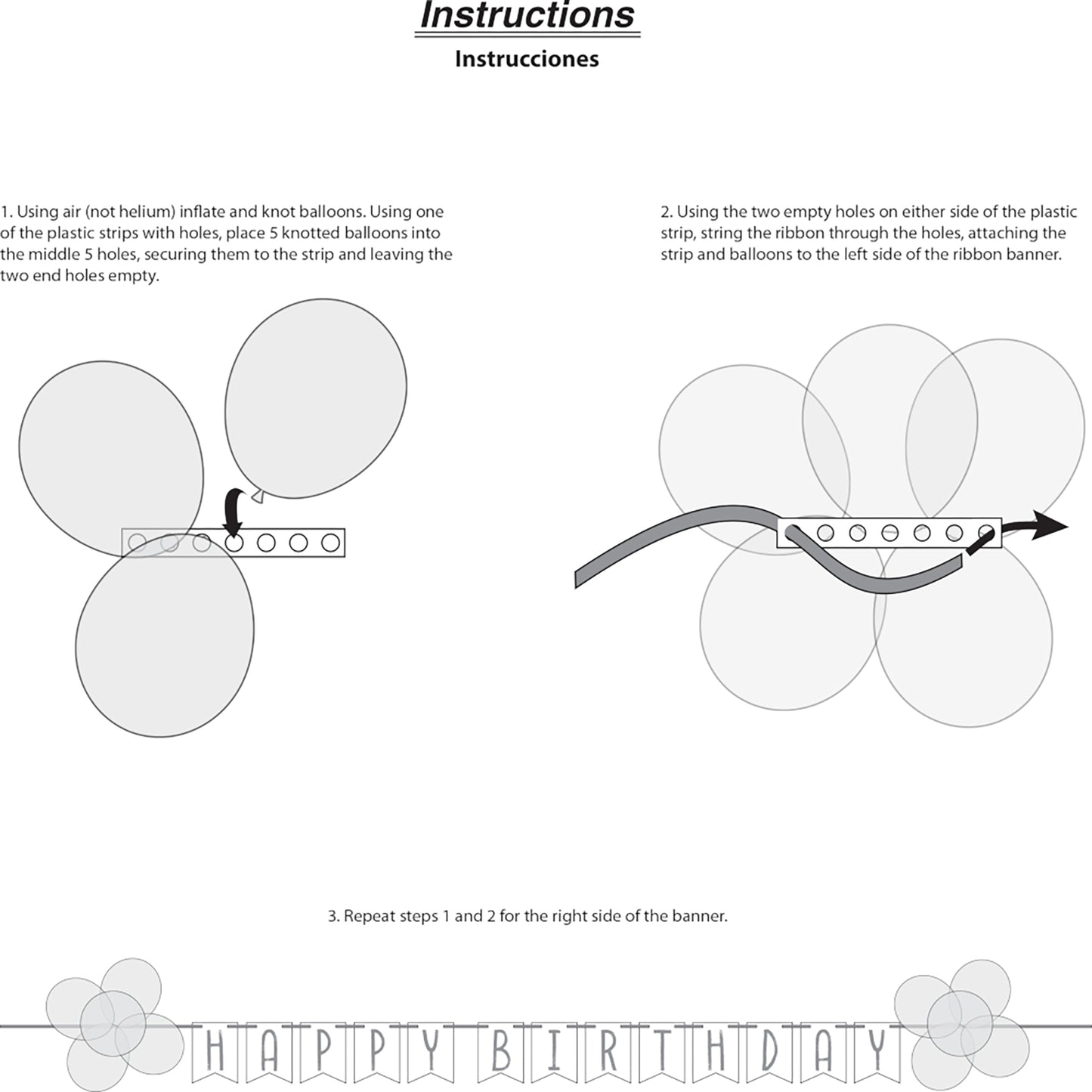 Balloon Bash Banners 12 ct