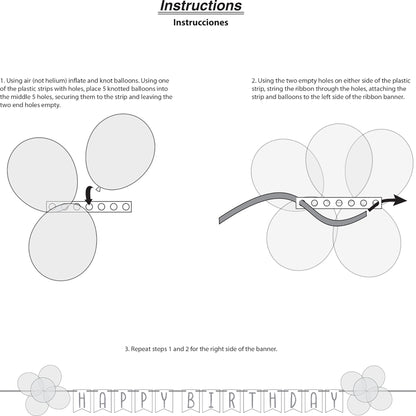 Balloon Bash Banners 12 ct