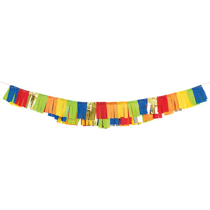 Primary Color Fringe Garlands 6 ct