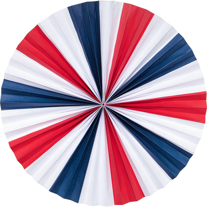 Patriotic Paper Fans 36 ct