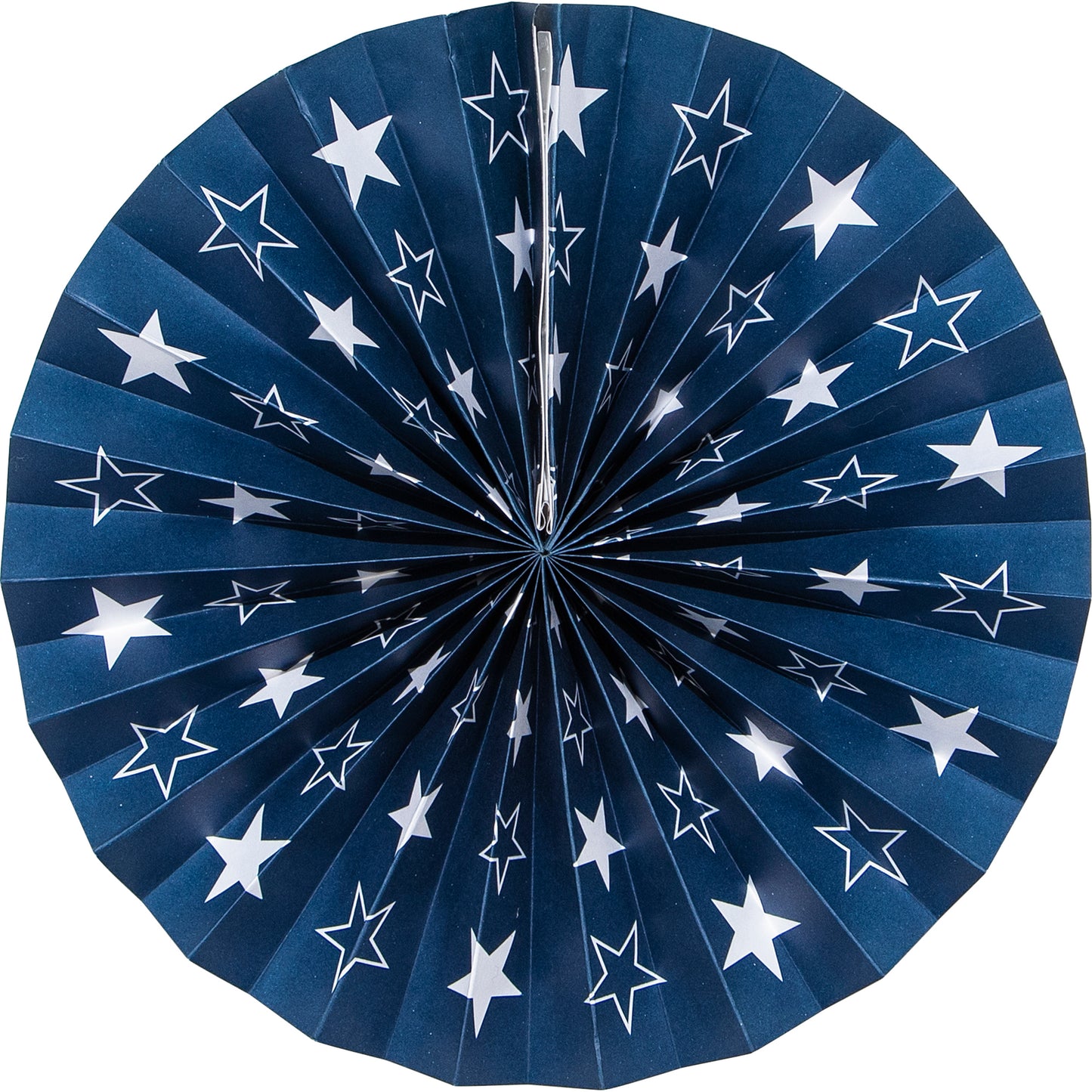 Patriotic Paper Fans 36 ct