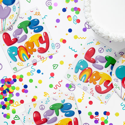 Bubbly Birthday Luncheon Napkins 192 ct Lifestyle Image