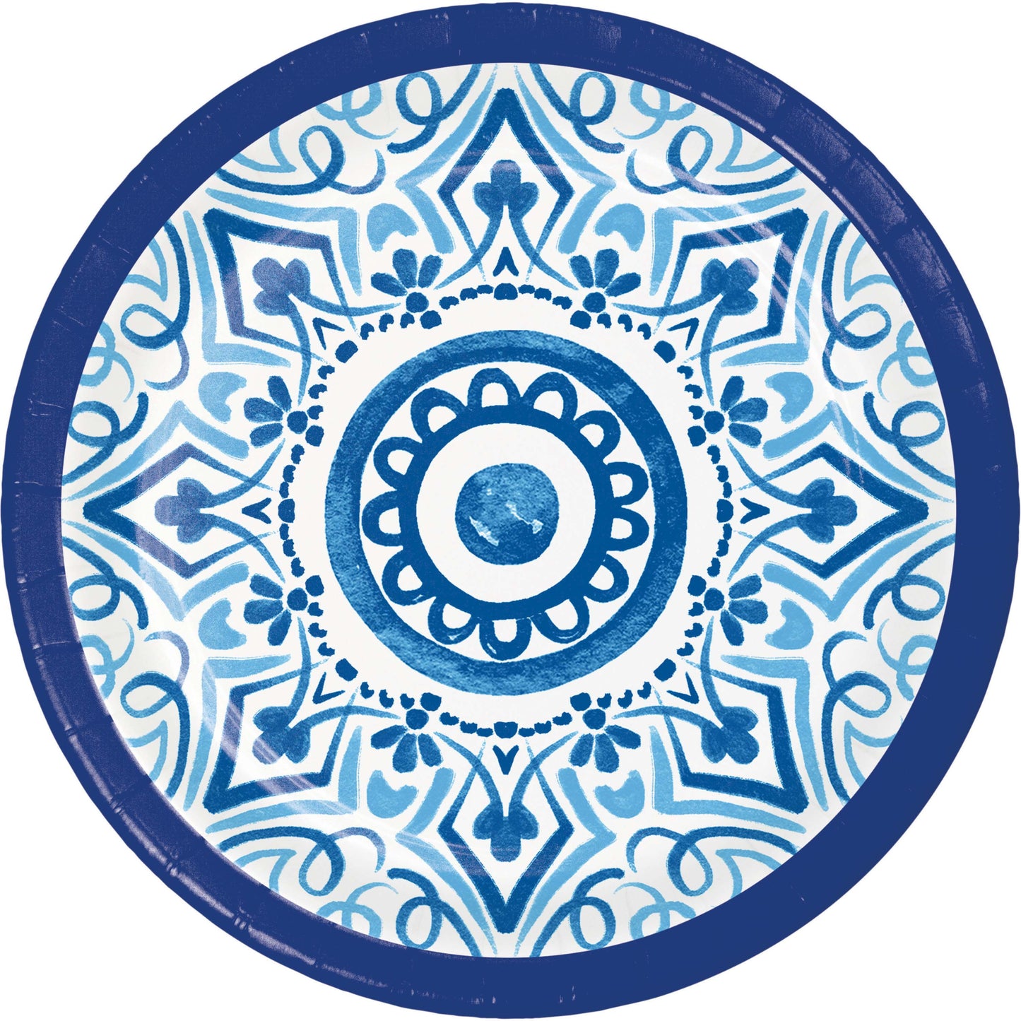 Blue Willow Dessert Paper Plates 96 ct