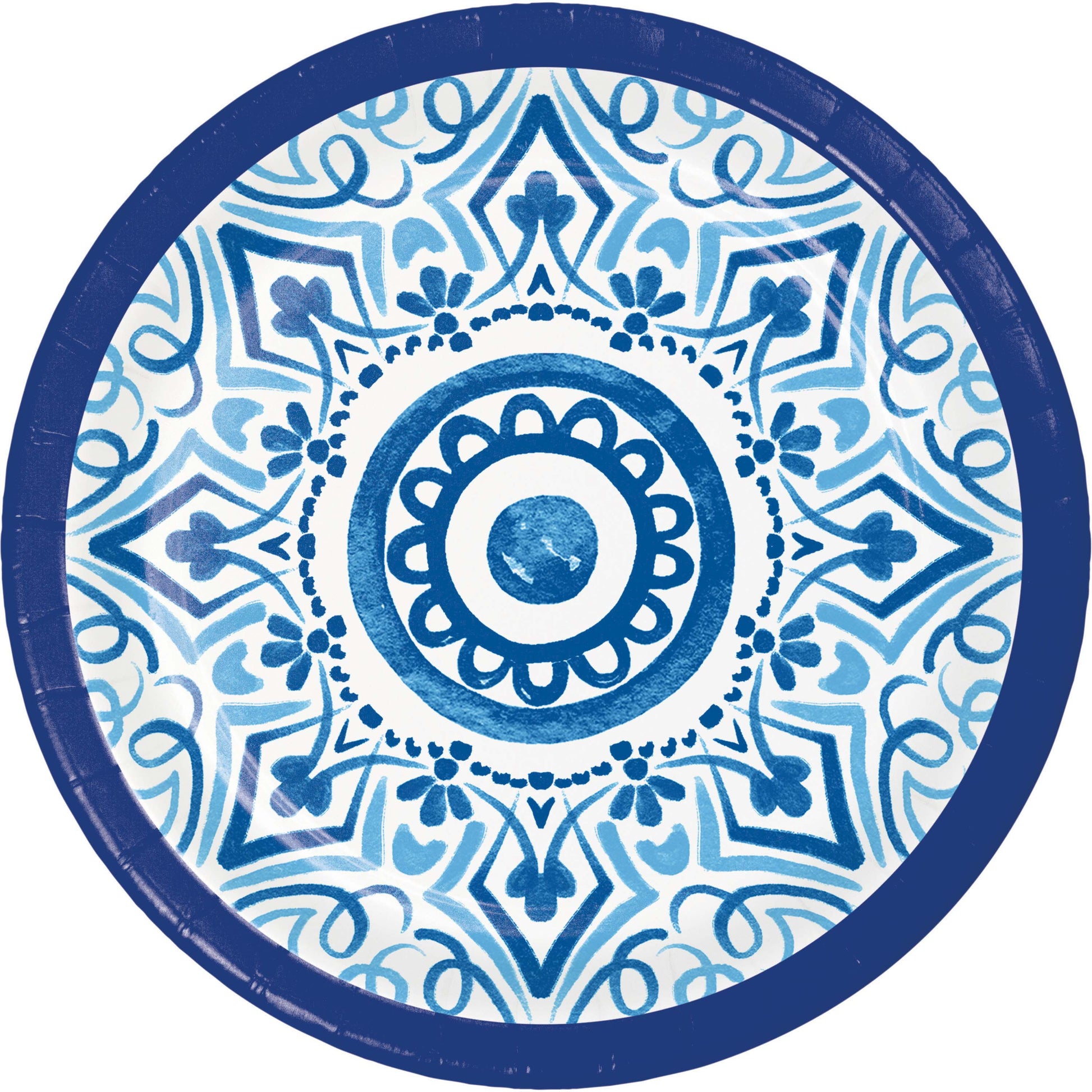 Blue Willow Dessert Paper Plates 96 ct