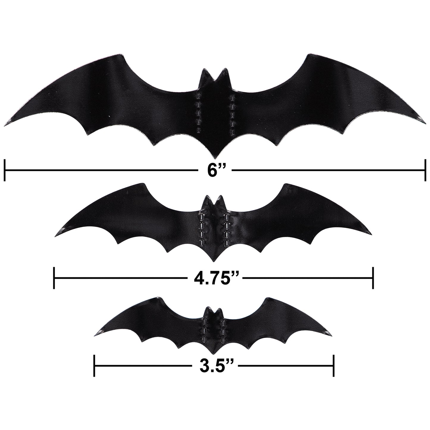Halloween Bats Wall Decorations 600 ct