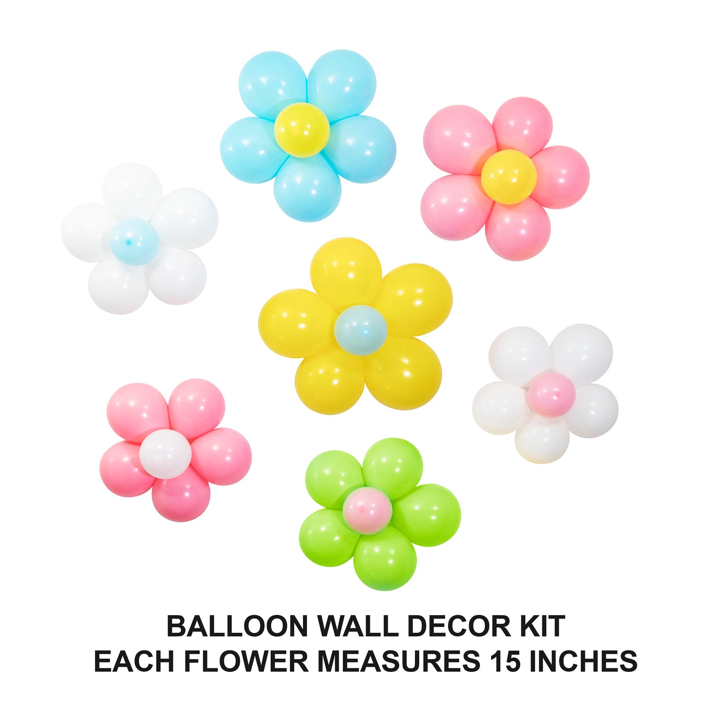 Flower Power Wall Balloon Kits 294 ct