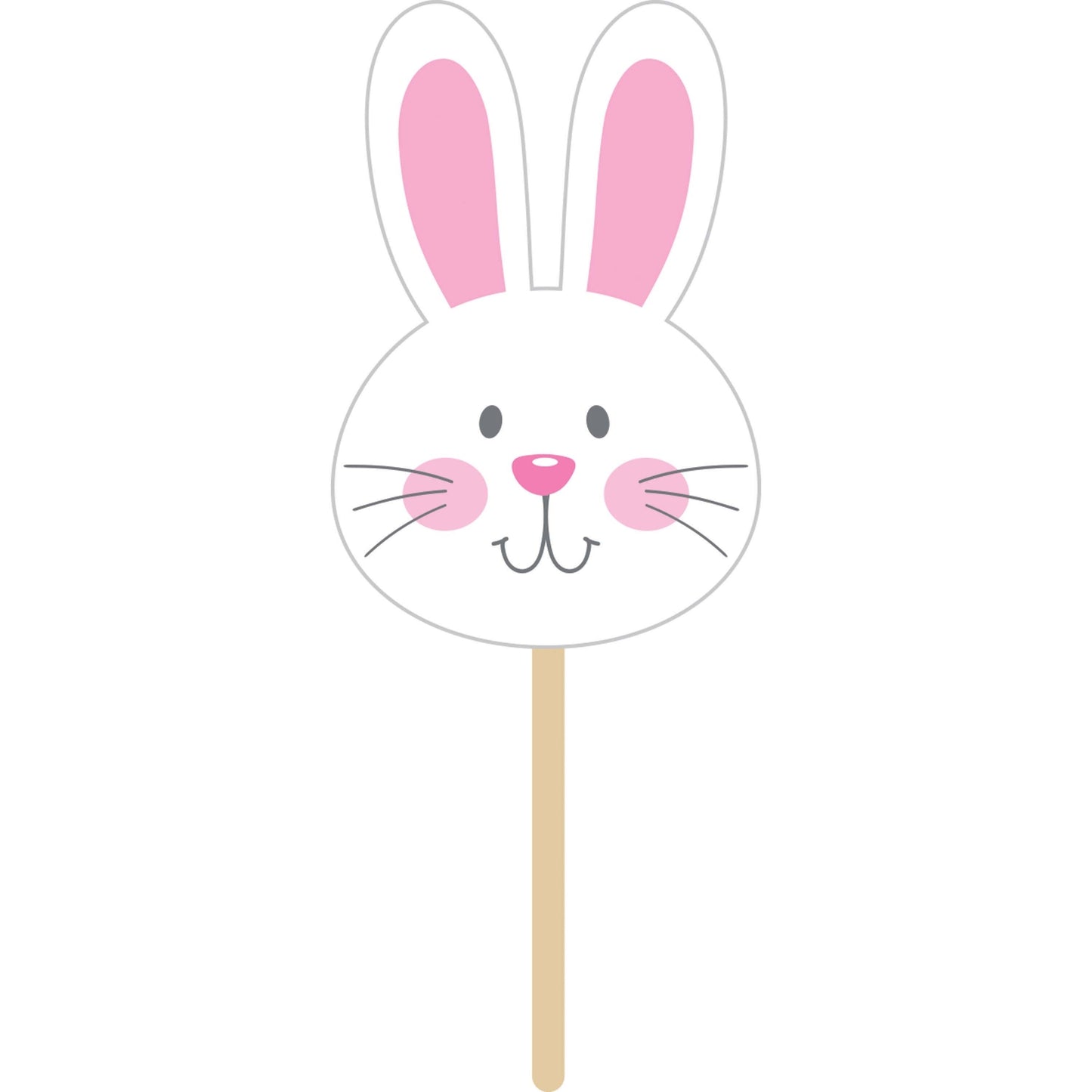Easter Bunny Wooden Picks 600 ct