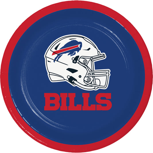 Buffalo Bills Dessert Plates 96 ct