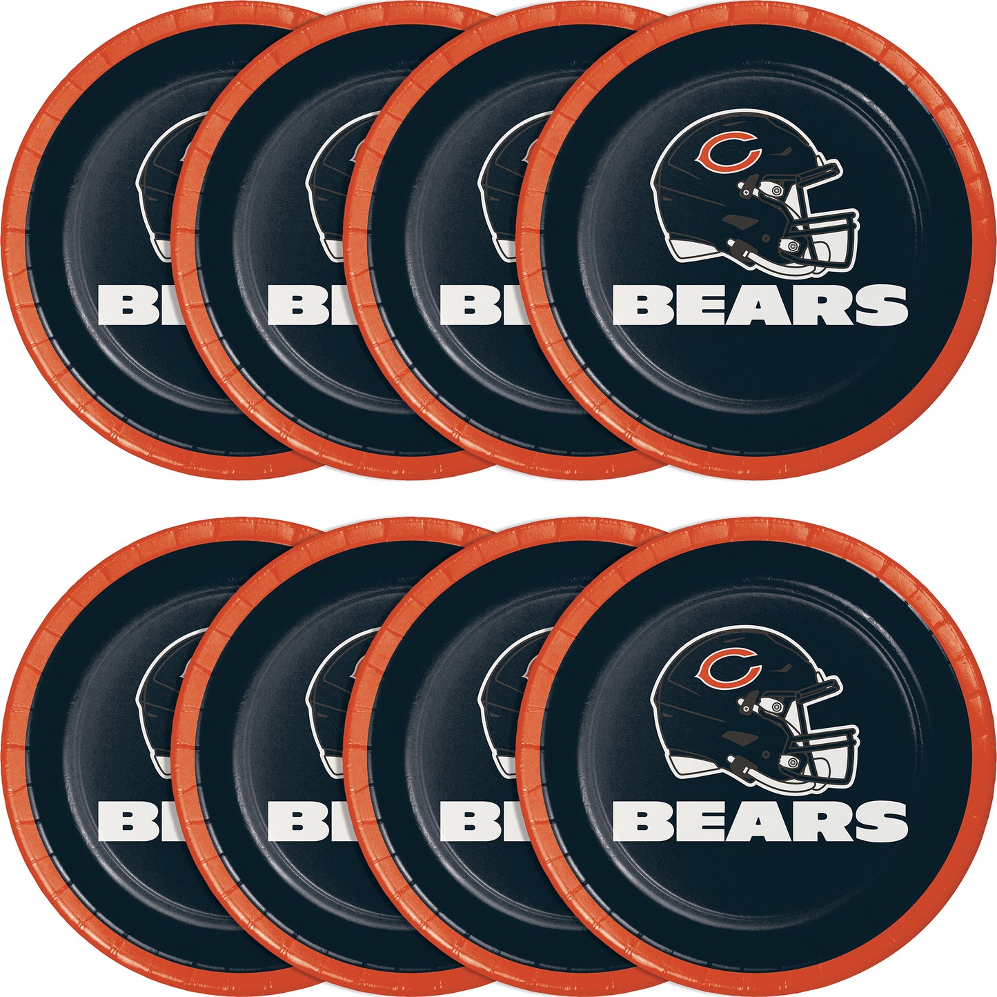 Chicago Bears Dessert Plates 96 ct