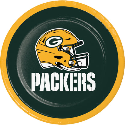 Green Bay Packers Dessert Plates 96 ct
