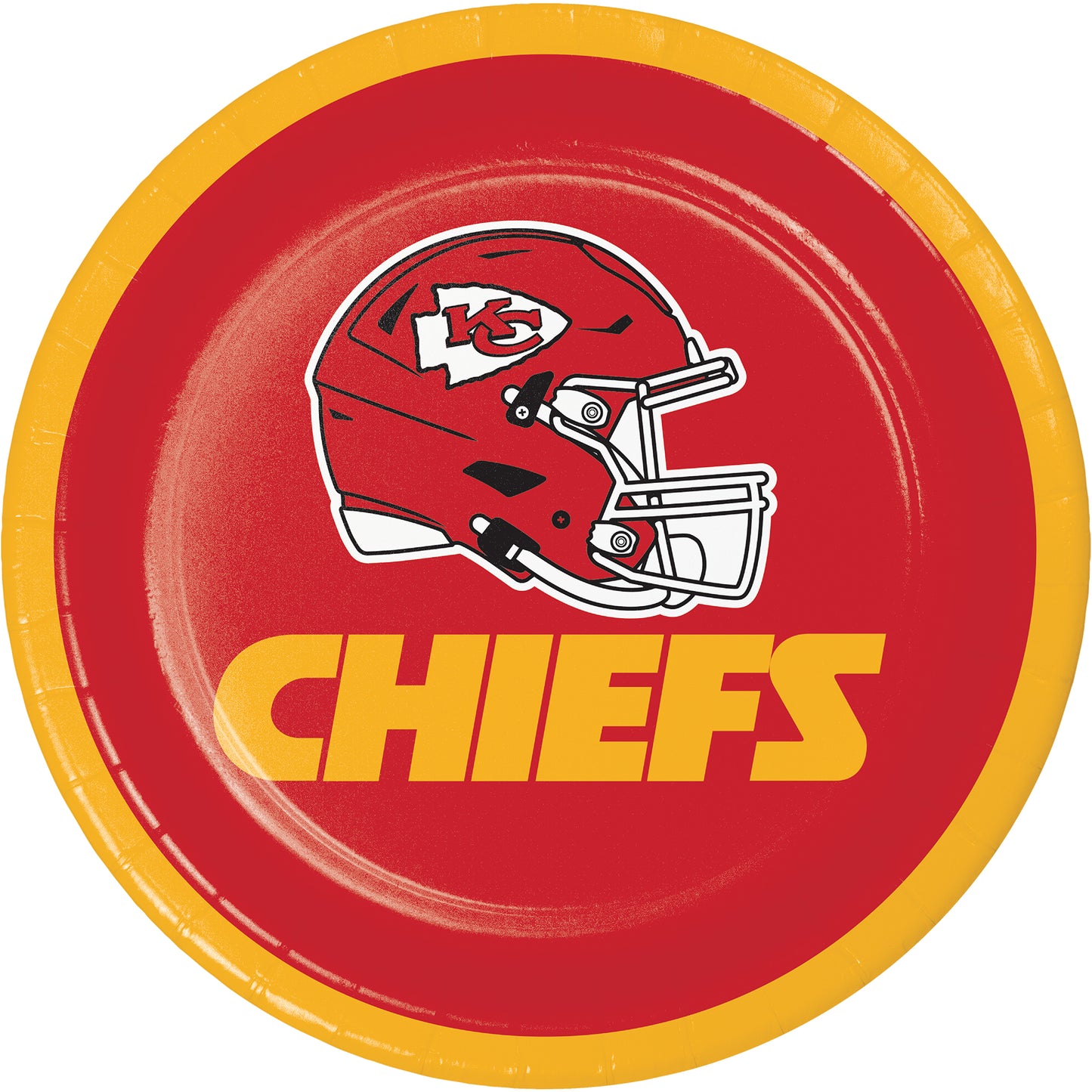 Kansas City Chiefs Dessert Plates 96 ct