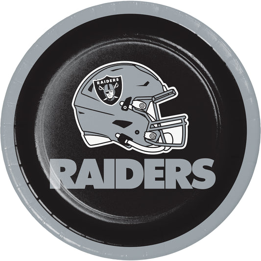 Las Vegas Raiders Dessert Plates 96 ct