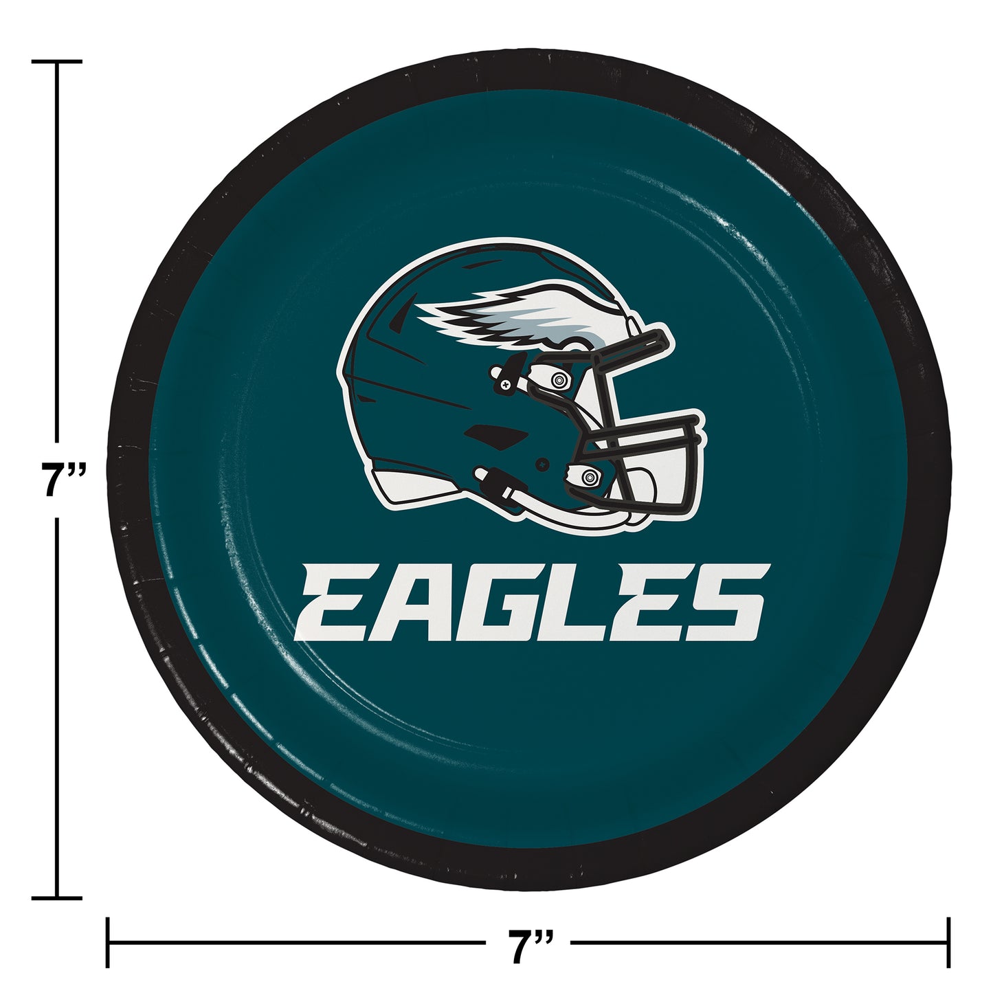 Philadelphia Eagles Dessert Plates 96 ct