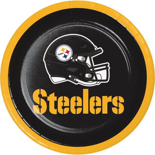 Pittsburgh Steelers dessert plates 96 count