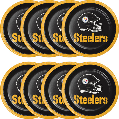 Pittsburgh Steelers Dessert Plates 96 ct