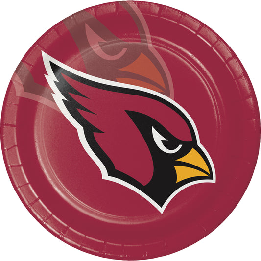 Arizona Cardinals Dinner Plates 96 ct