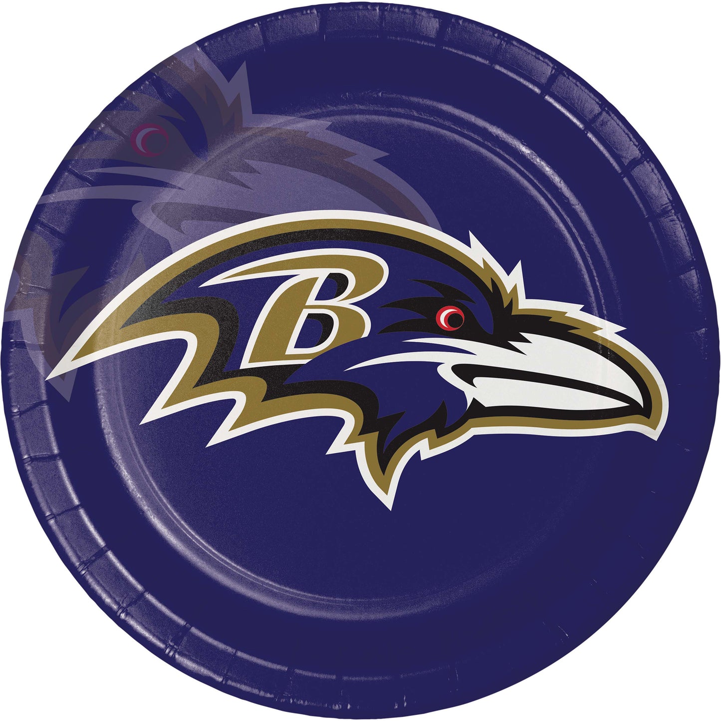 Baltimore Ravens Dinner Plates 96 ct
