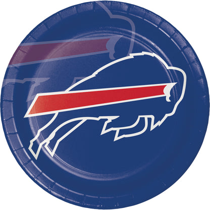 Buffalo Bills Dinner Plates 96 ct