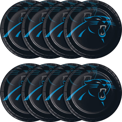 Carolina Panthers Dinner Plates 96 ct
