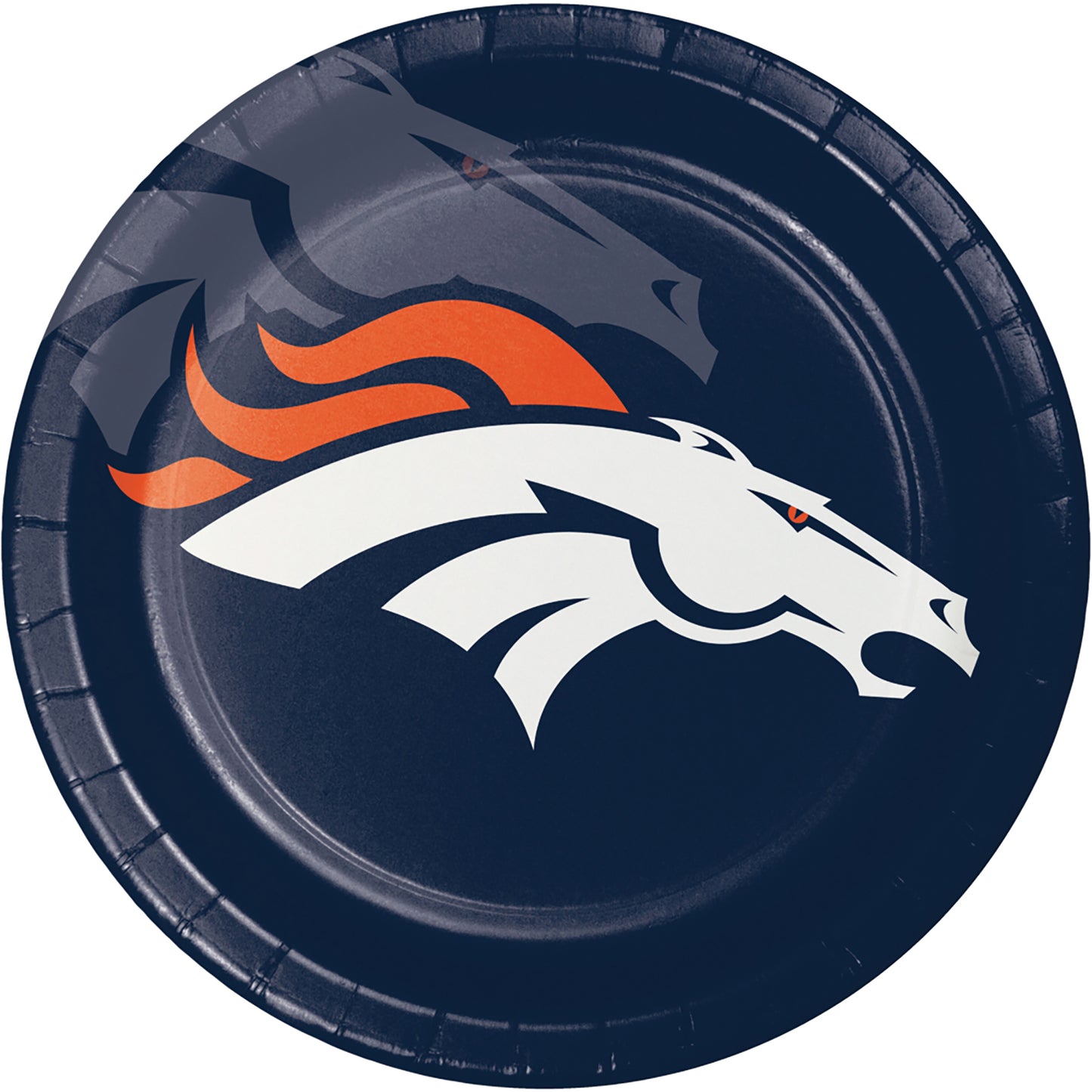 Denver Broncos Dinner Plates 96 ct