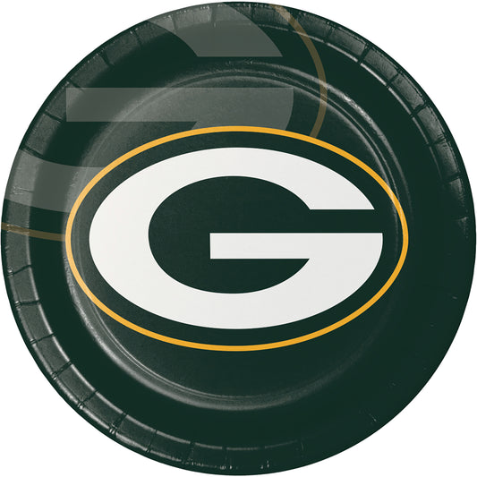 Green Bay Packers Dinner Plates 96 ct