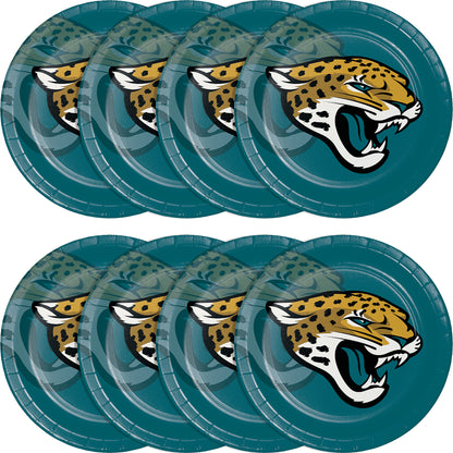 Jacksonville Jaguars Dinner Plates 96 ct