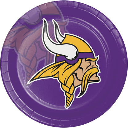 Minnesota Vikings Dinner Plates 96 ct