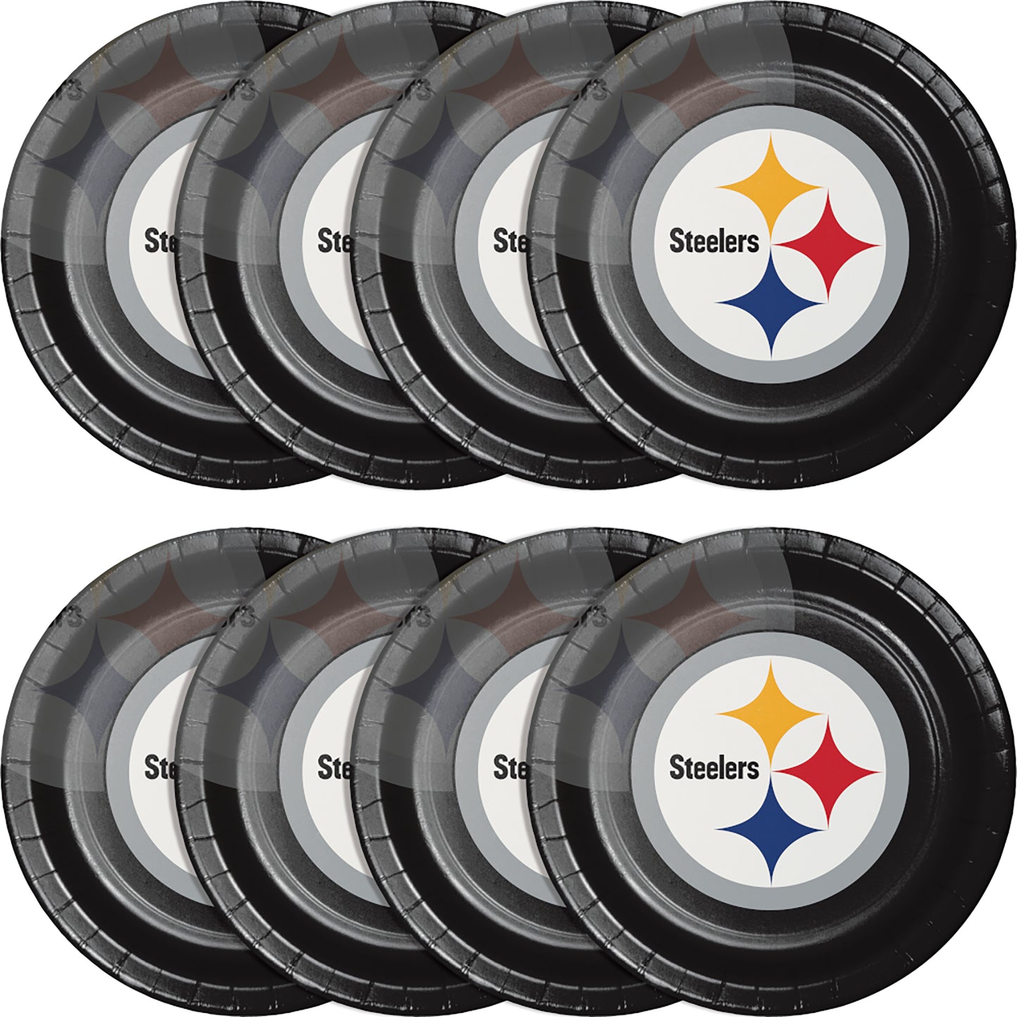 Pittsburgh Steelers Dinner Plates 96 ct