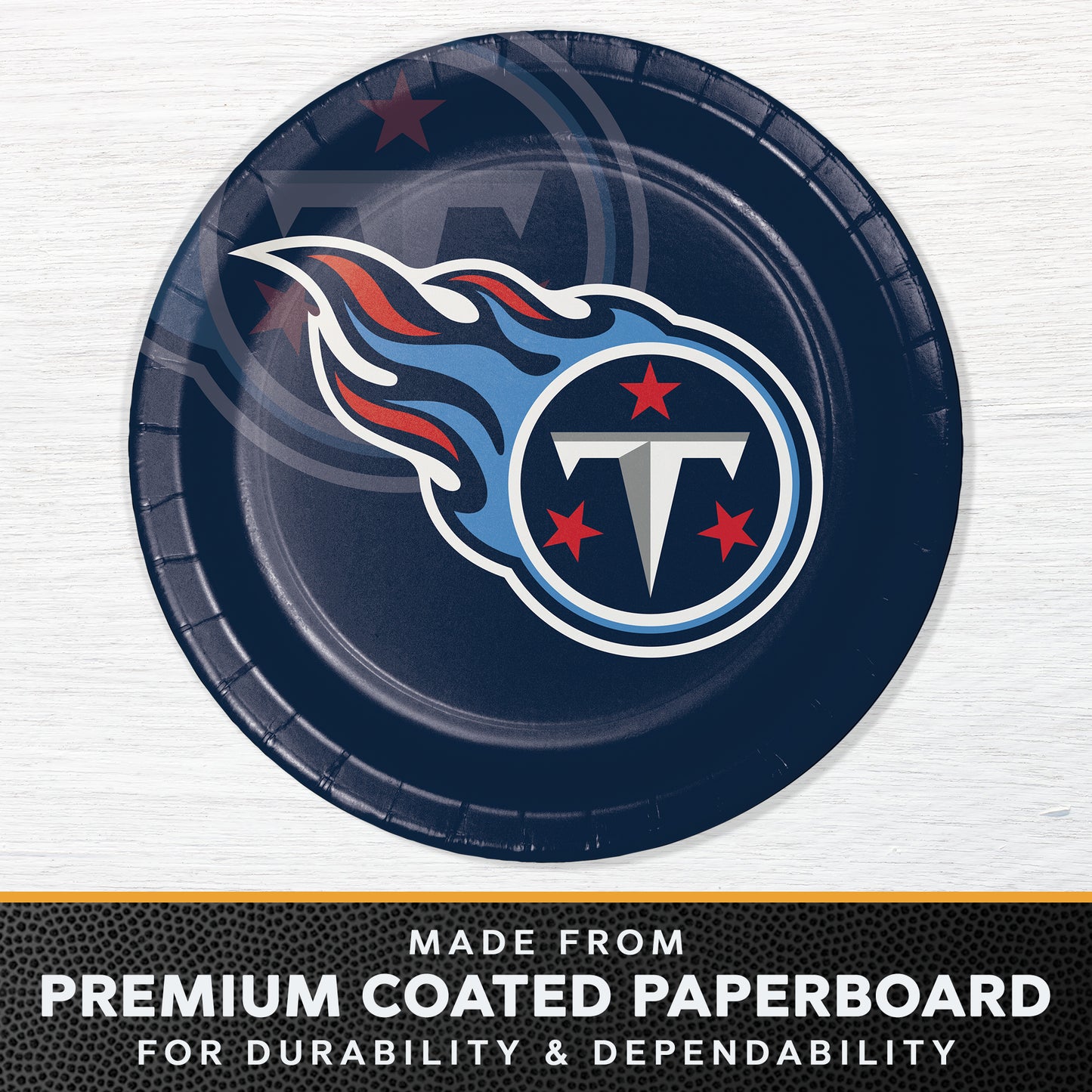 Tennessee Titans Dinner Plates 96 ct